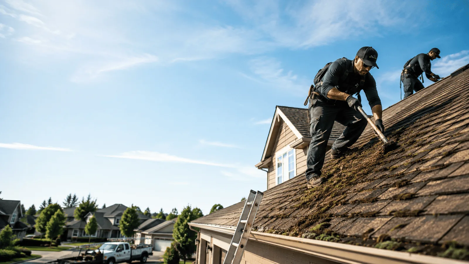 Roof Moss Removal in Saugus, MA near me